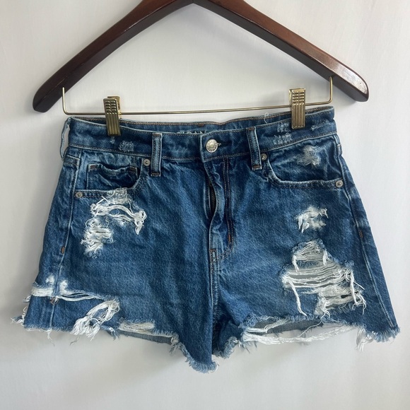 American Eagle mom short size 4 comfort stretch waistband - Picture 2 of 6